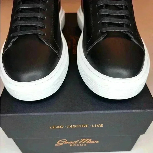 Good Man Brand Classic Legend London Sneakers Black / Dark Vachetta - Picture 8 of 12